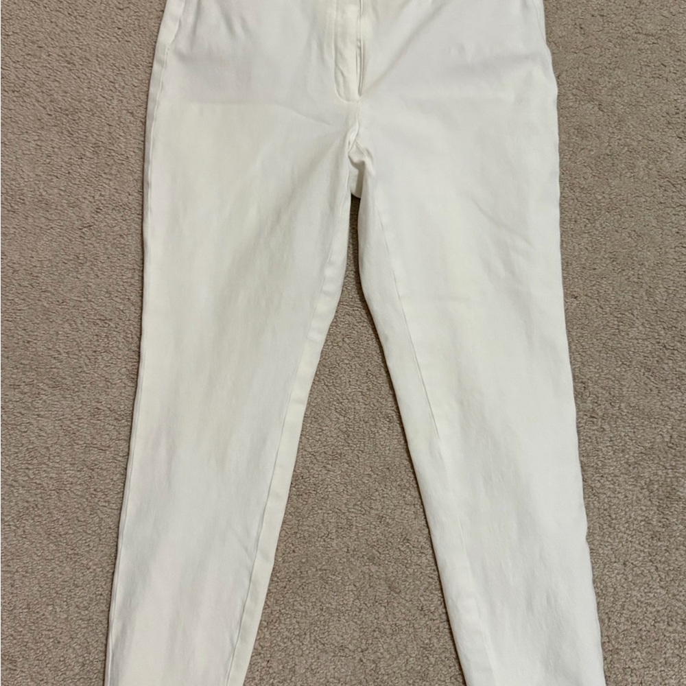 White House Black Market Women's Skinny White Jeans